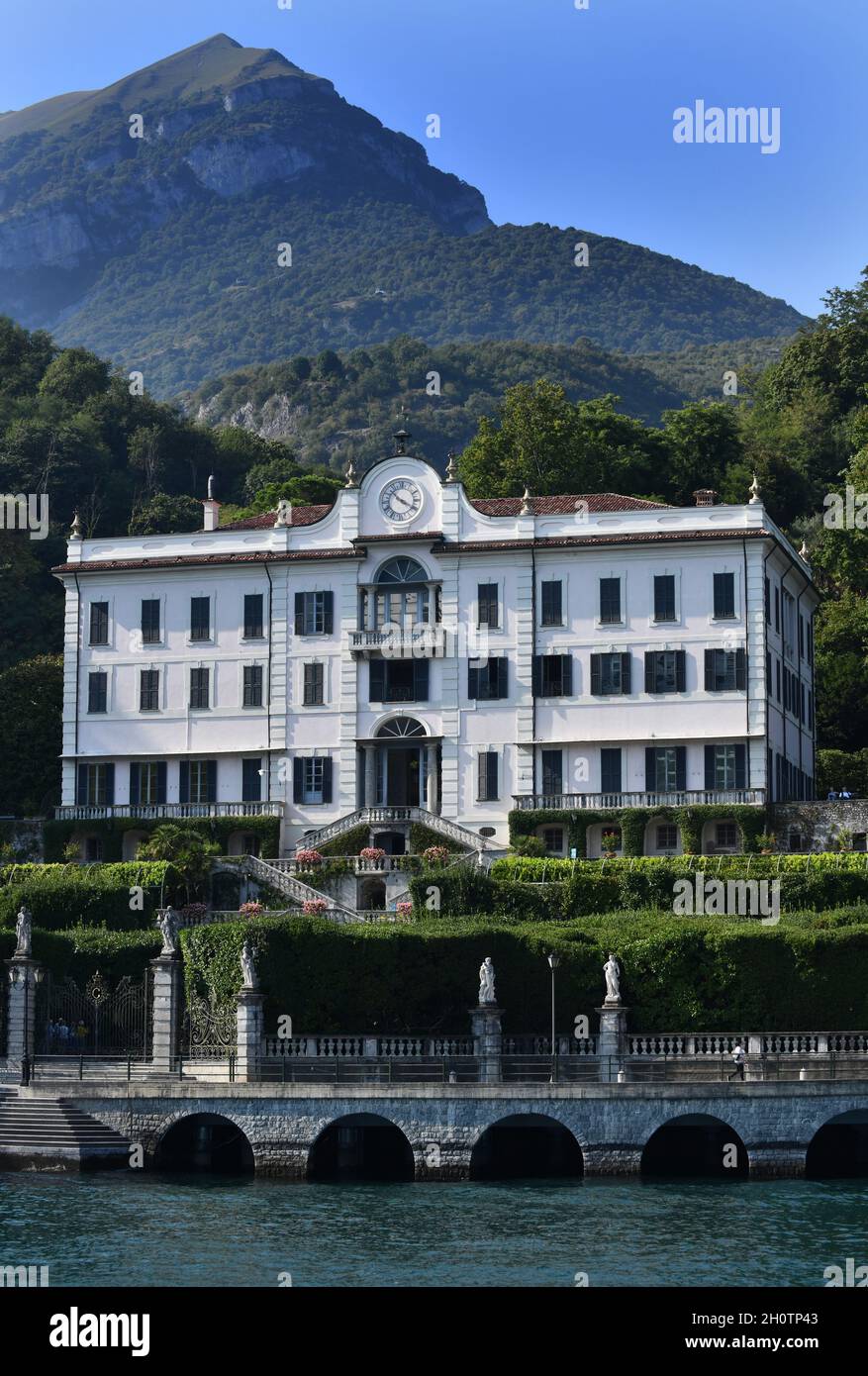 Villa Carlotta, Tremezzo , Lake Como, Italy Stock Photo