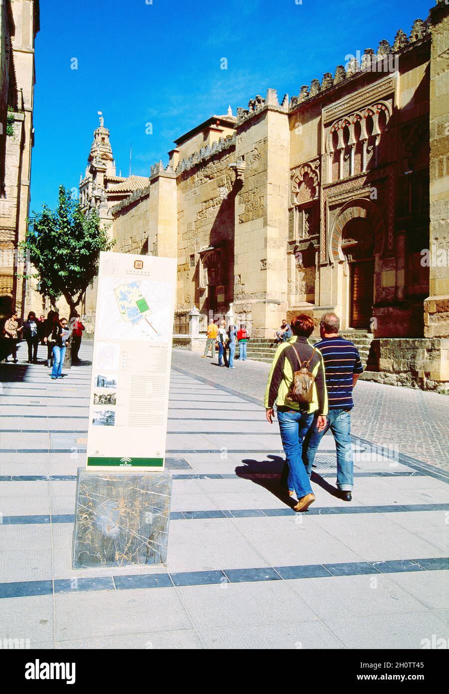 Street by the Mosque. Cordoba, Spain. Stock Photo