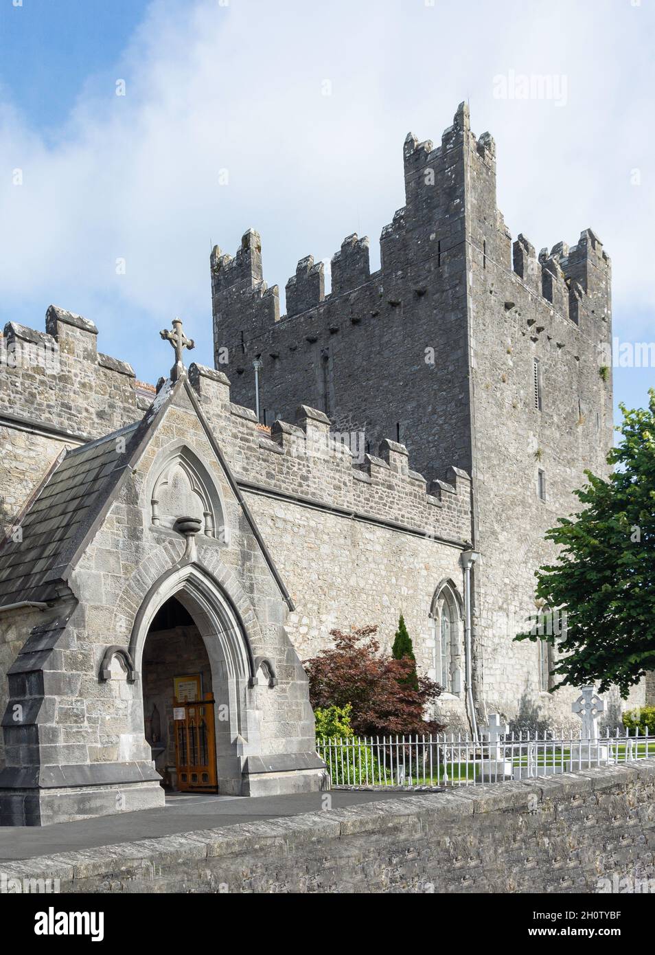 Trinitarian Monastery, Blackabbey, Adare (Ath Dara), County Limerick, Republic of Ireland Stock Photo