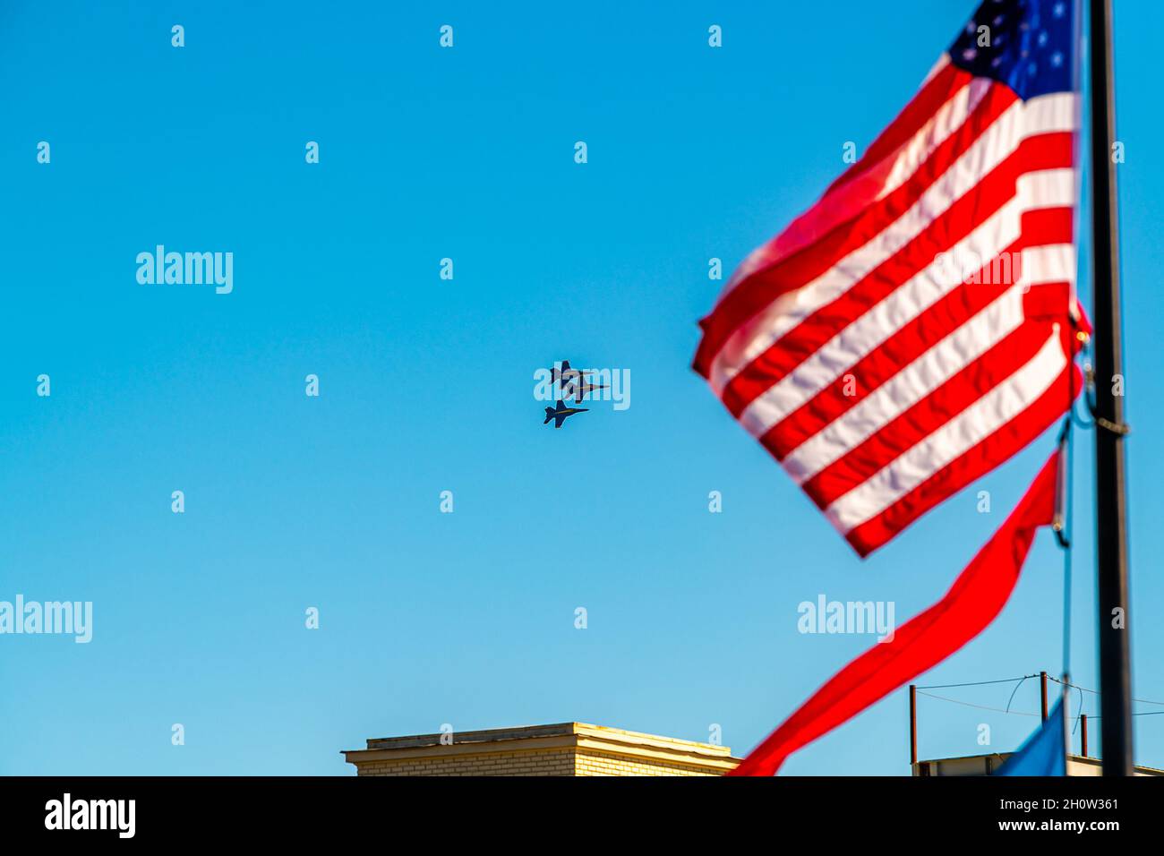 Blue angels american flag hires stock photography and images Alamy
