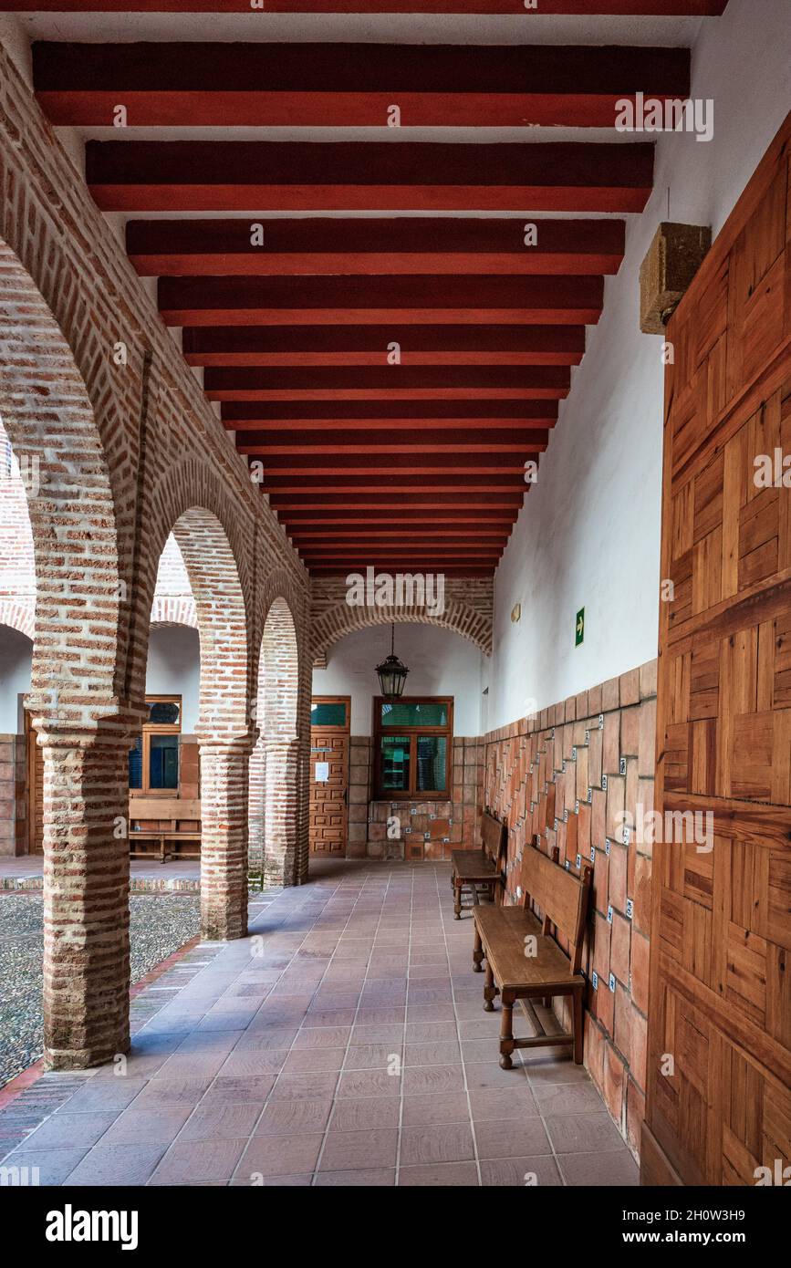 Palace of the Zapata in Llerena, Extremadura in Spain Stock Photo