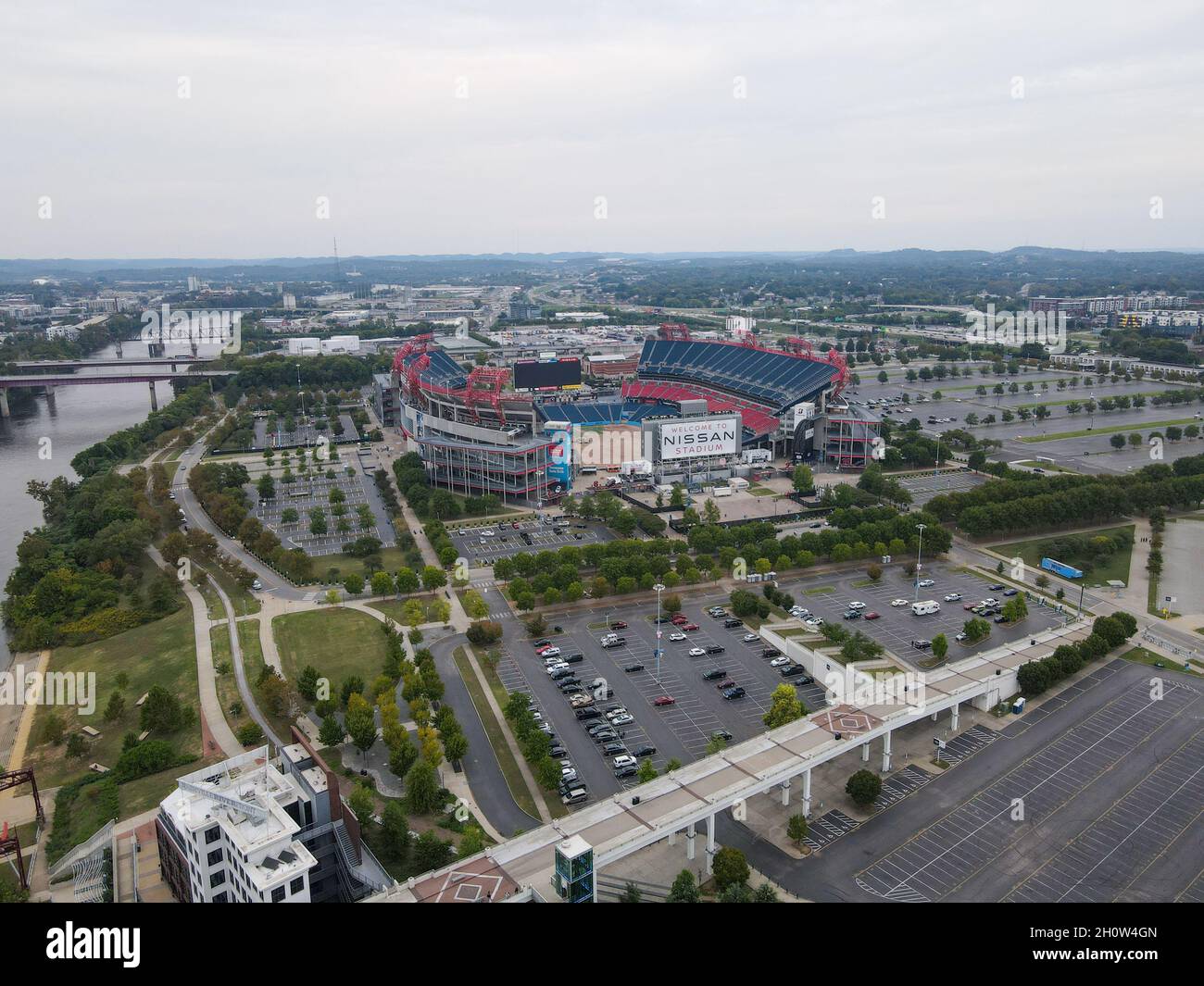 Nissan Stadium Nashville, Tennessee Titans NFL Football Team Stadium
