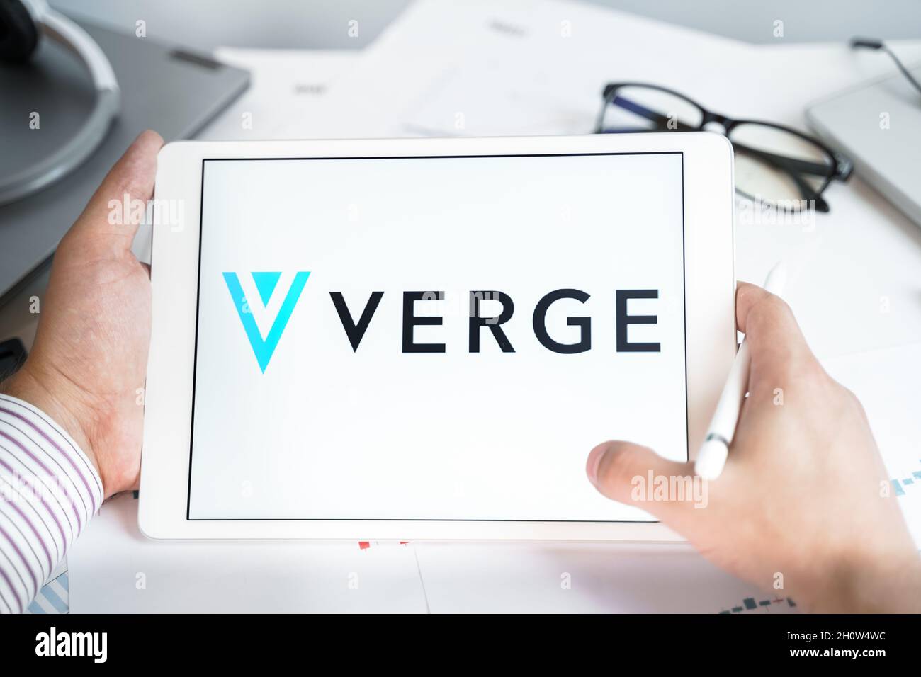 Xvg logo hi-res stock photography and images - Alamy