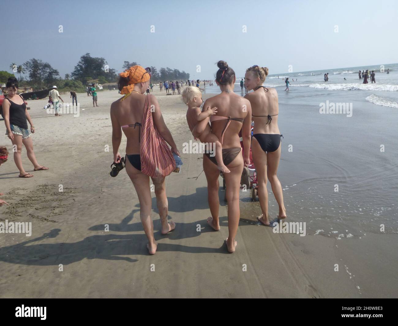 Arambol-beach in North Goa, India Stock Photo - Alamy