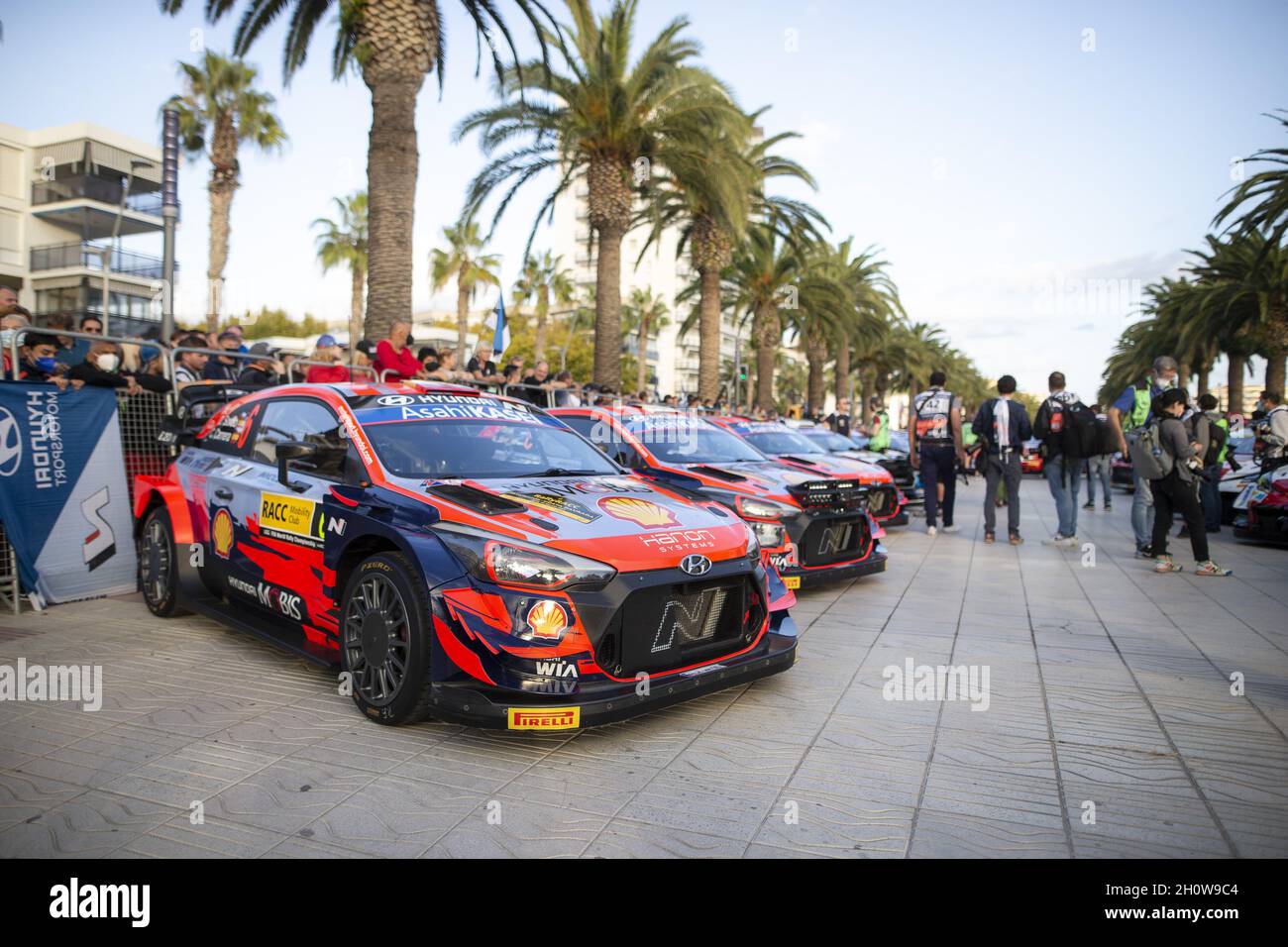 ambiance during the RACC Rally Catalunya de Espana, 11th round of the ...
