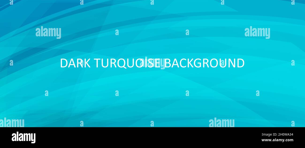 Abstract dark turquoise and bondi blue background. Textured vector graphic pattern Stock Vector