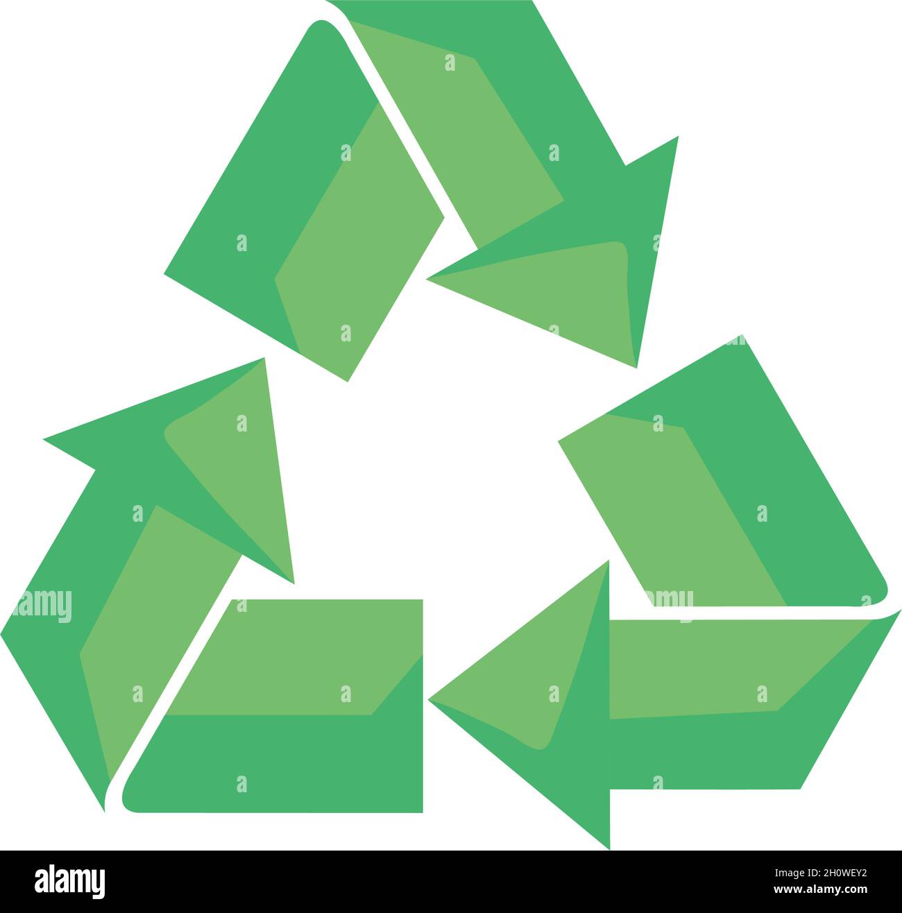 green arrows recycle Stock Vector Image & Art - Alamy