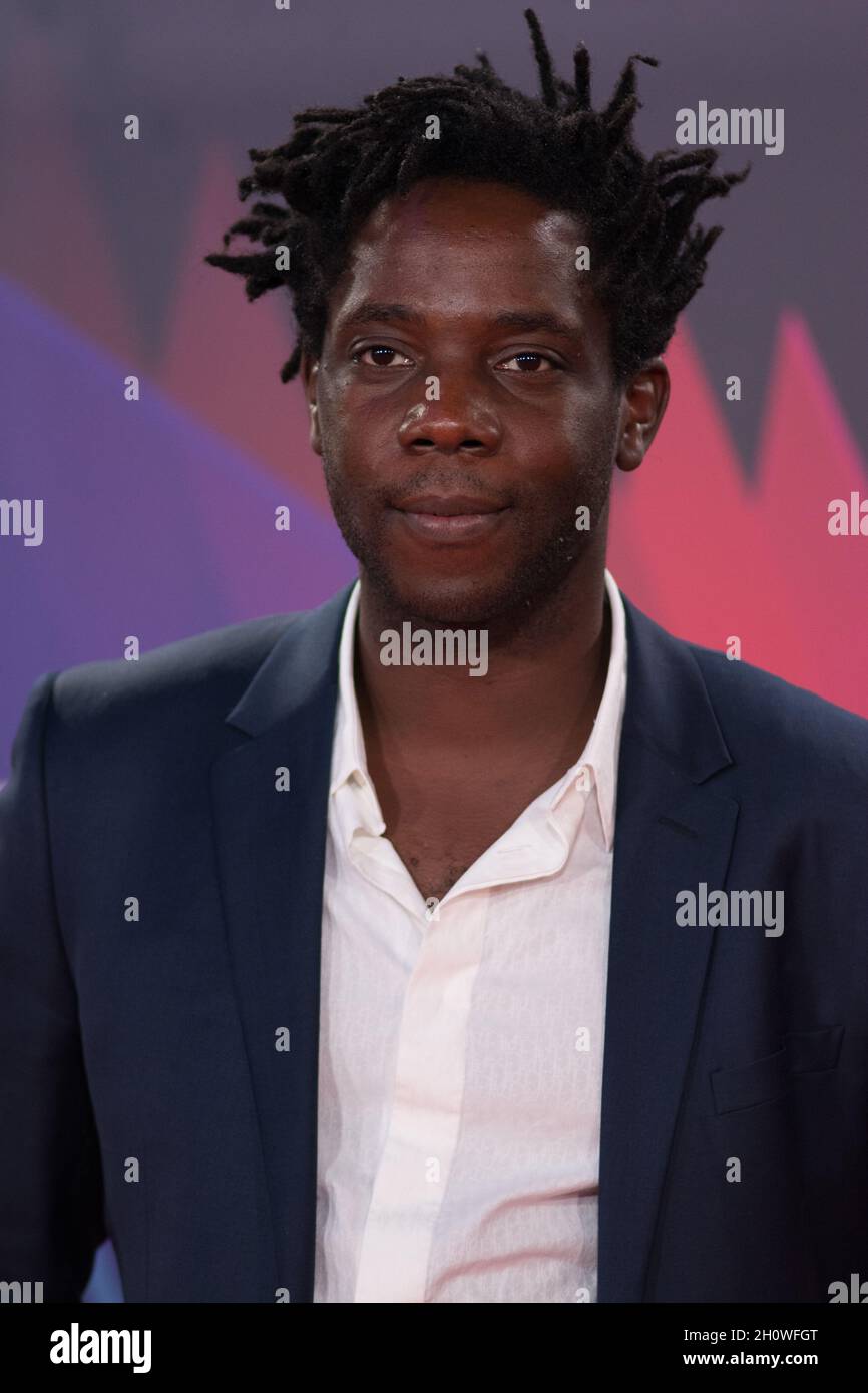London, UK. Oct 14 2021: Makita Samba attended Paris, 13th District | BFI London Film Festival 2021 14 October 2021 Southbank Centre, Royal Festival Hall, London, UK. Credit: Picture Capital/Alamy Live News Stock Photo