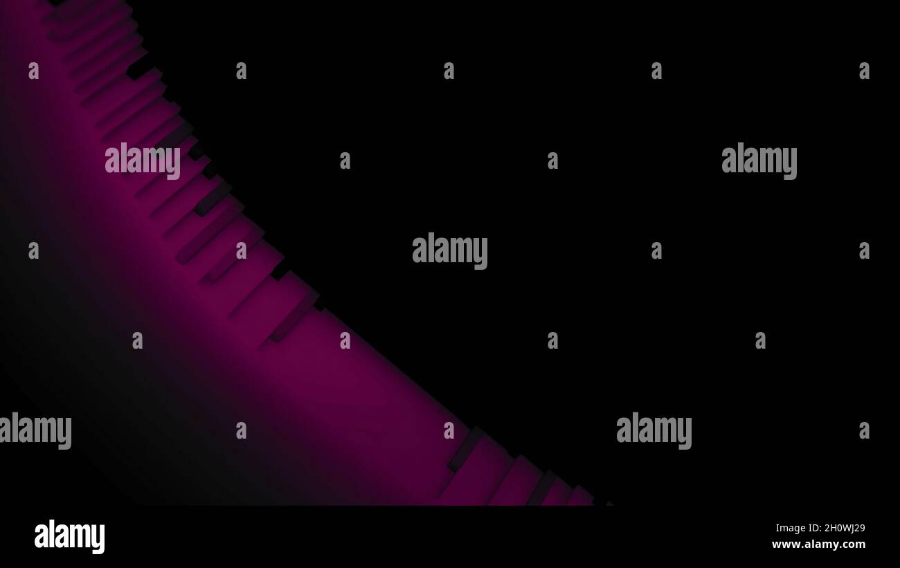 Abstract animation of 3d pattern with lots of rectangle geometry ...