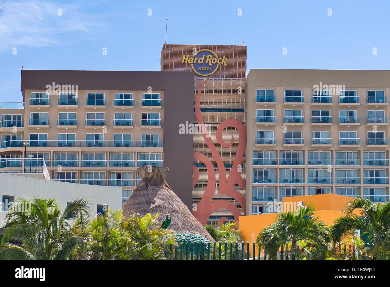 Hard Rock Hotel Resort, Cancun, Mexico, 2021 Stock Photo