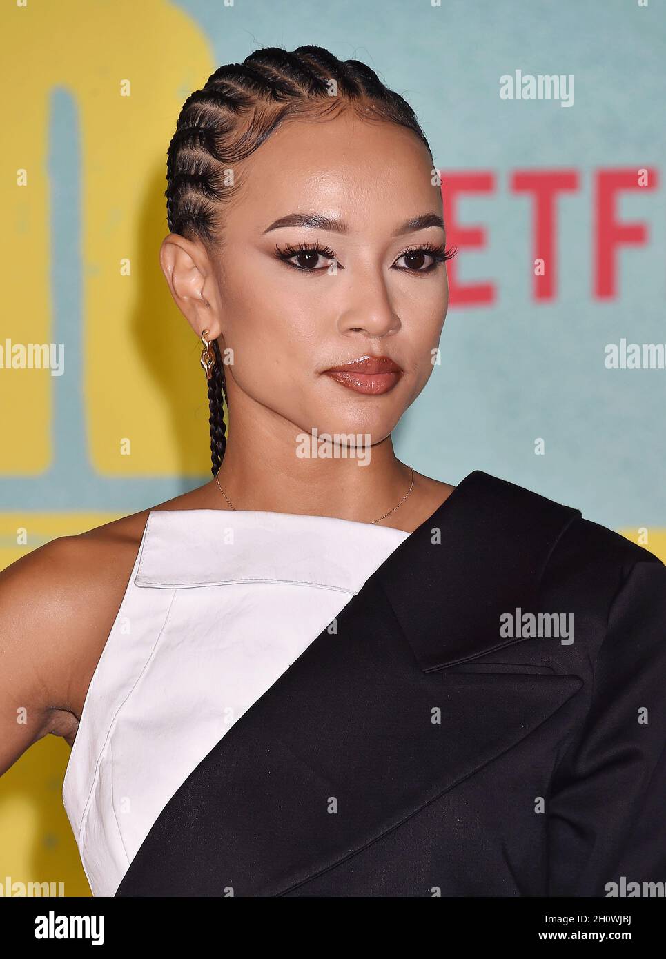 LOS ANGELES, CA - OCTOBER 13: Karrueche Tran attends a special