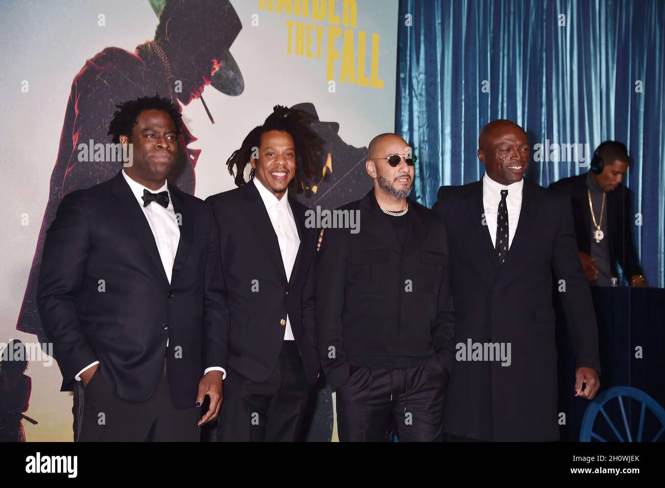 LOS ANGELES, CA OCTOBER 13(LR) Jeymes Samuel, Sean Carter, Swizz