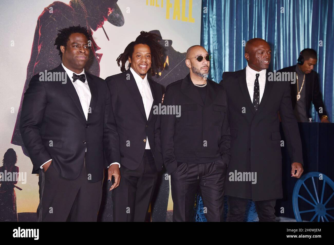 LOS ANGELES, CA OCTOBER 13(LR) Jeymes Samuel, Sean Carter, Swizz