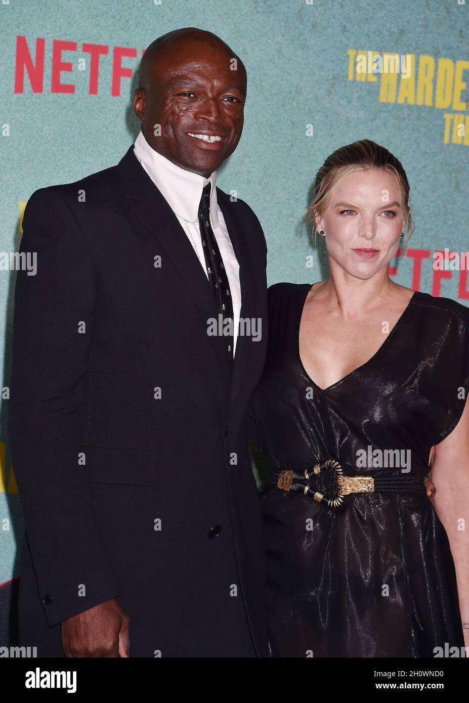 LOS ANGELES, CA OCTOBER 13 Seal (L) and Laura Strayer attend a