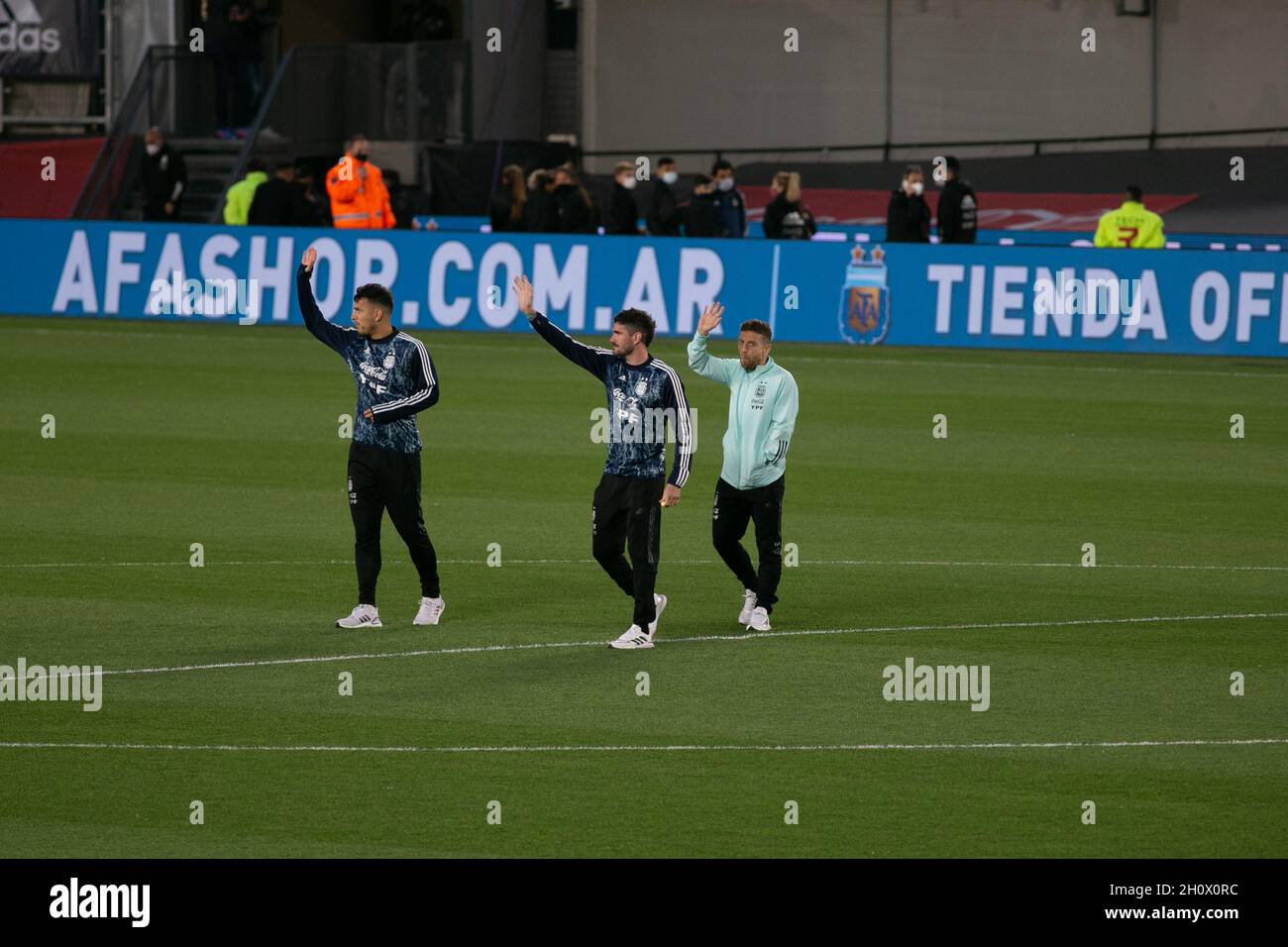 Buenos Aires, Argentina - 14 Oct 2021, Lionel Messi seen during the FIFA  World Cup Qatar 2022 Qualifiers match between Argentina and Peru at El  Monumental. Final score; Argentina 1:0 Peru. (Photo