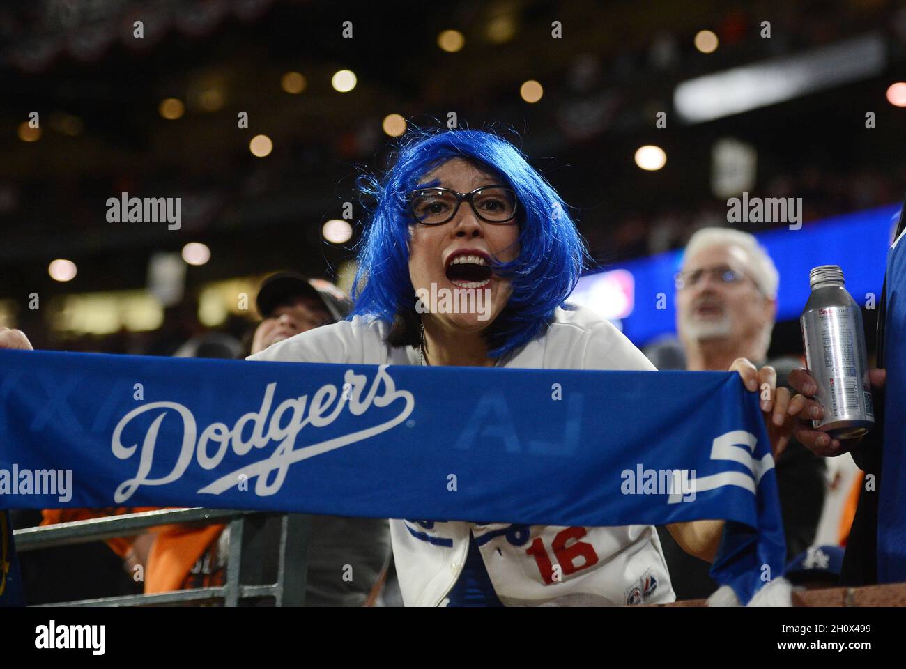 Los angeles dodgers fan hi-res stock photography and images - Alamy