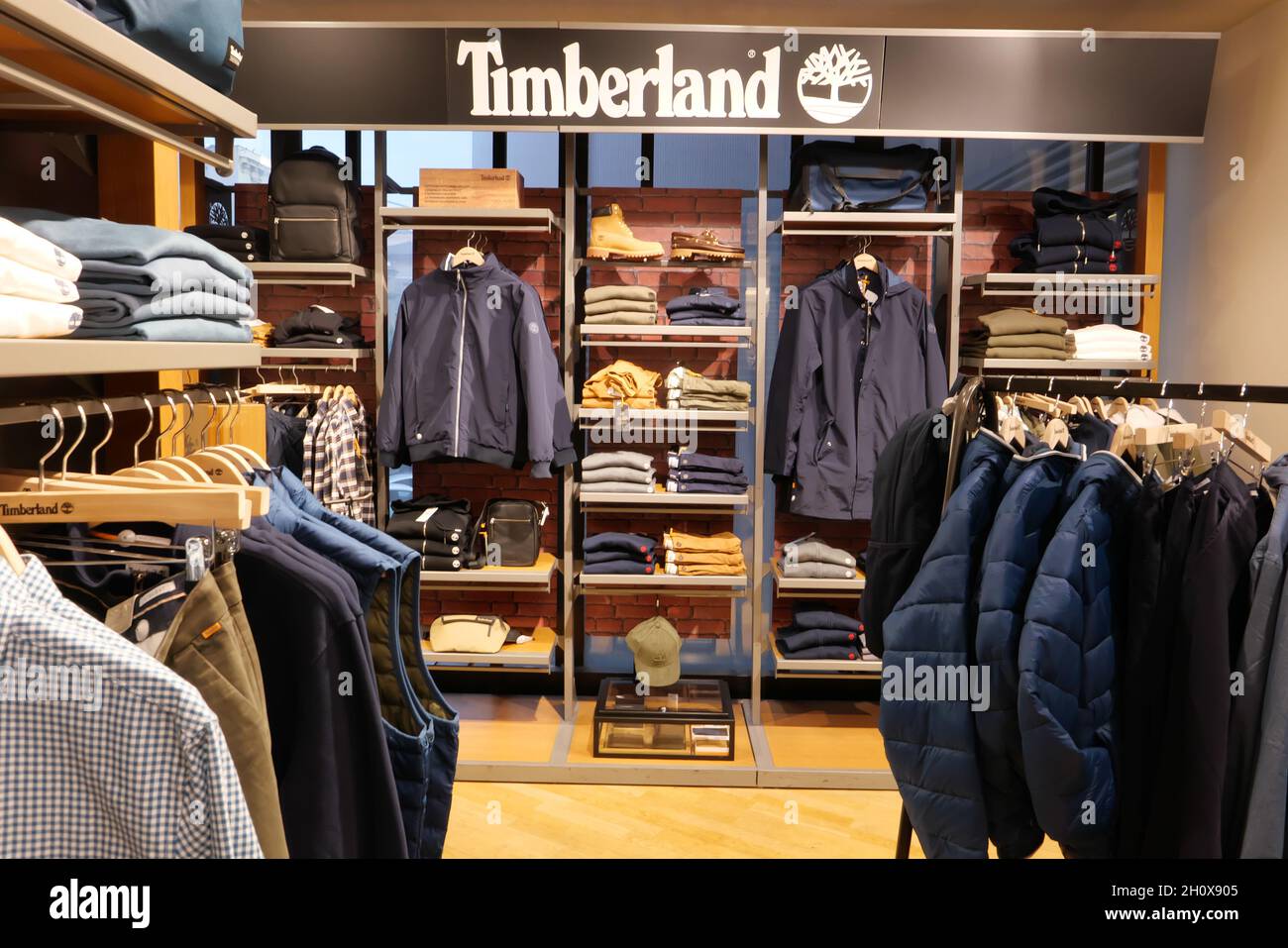 Timberland clothing hi-res stock photography and images - Alamy