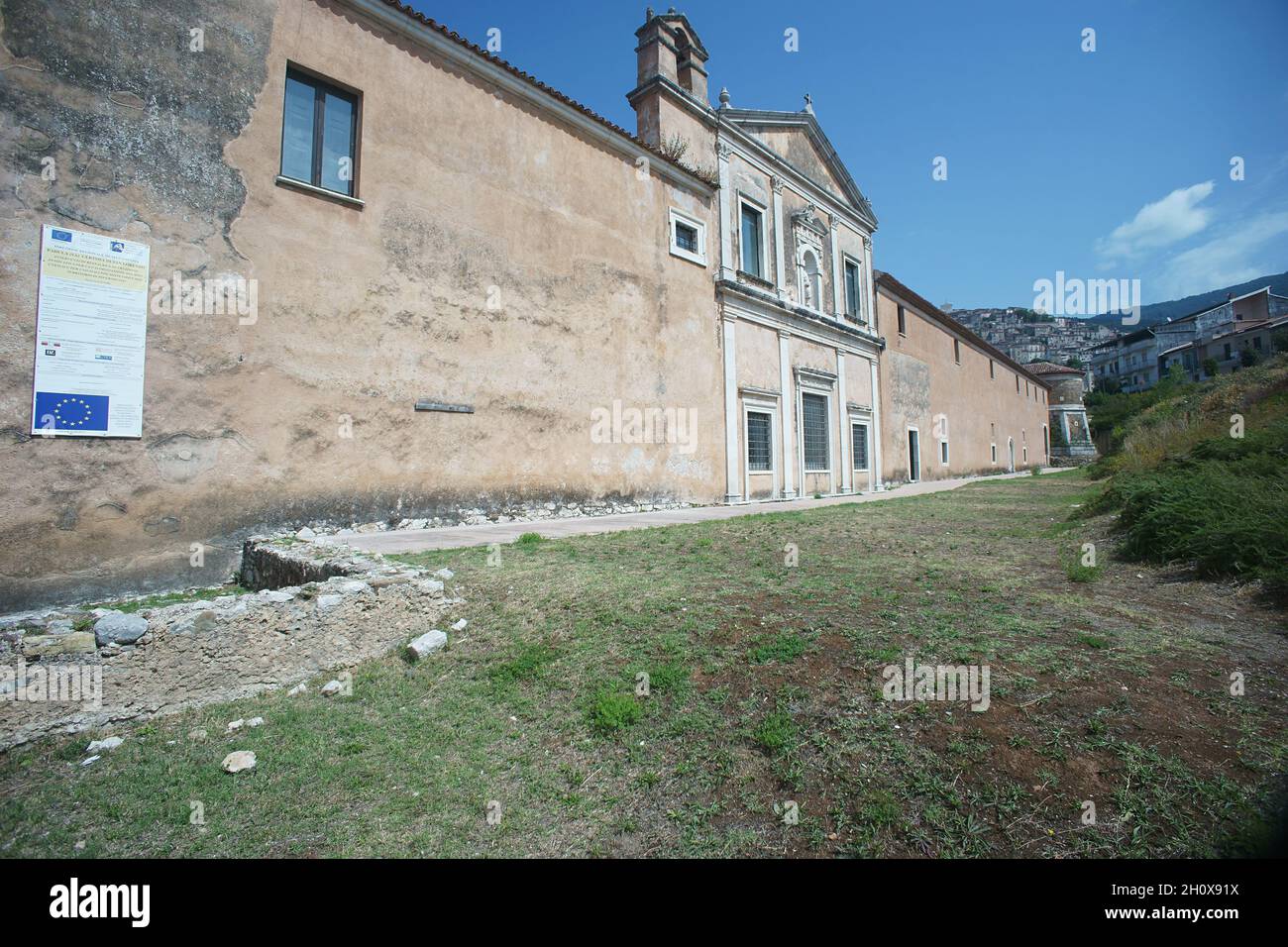 The Certosa di Padula well known as Padula Charterhouse is a monastery in the province of Salerno in Campania, Italy Stock Photo