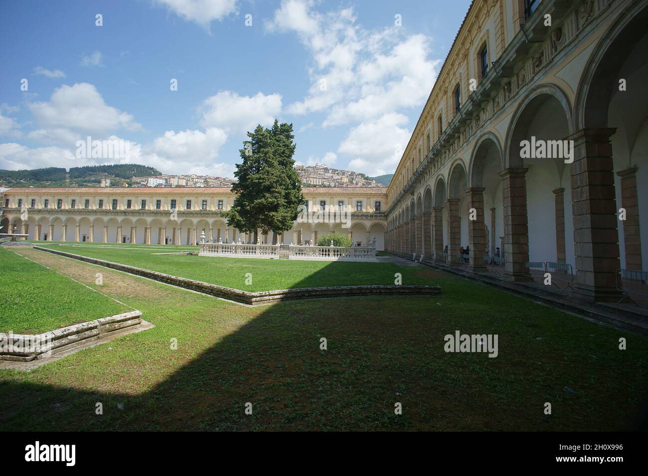 The Certosa di Padula well known as Padula Charterhouse is a monastery in the province of Salerno in Campania, Italy Stock Photo
