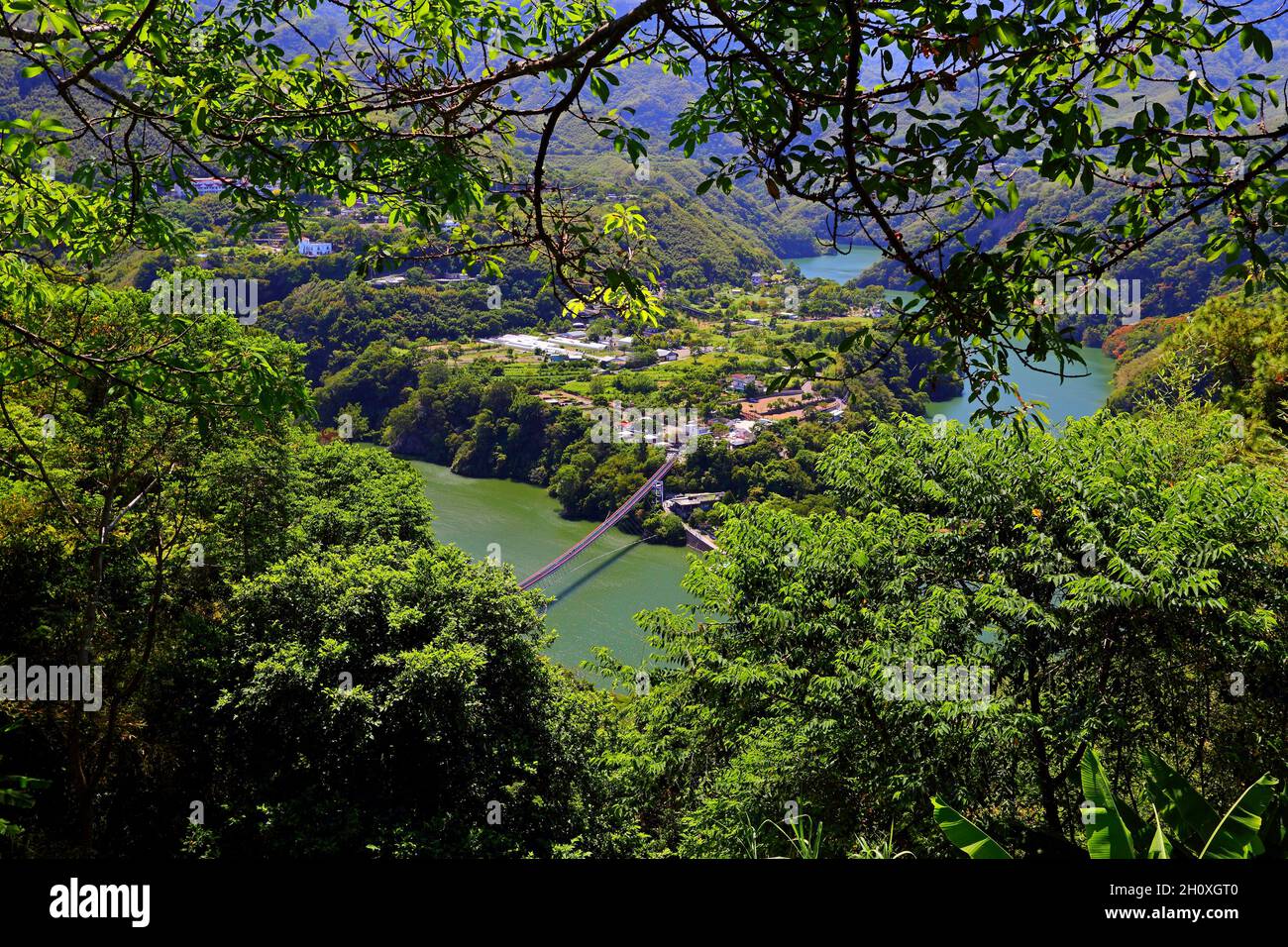Xikou suspension bridge hires stock photography and images Alamy
