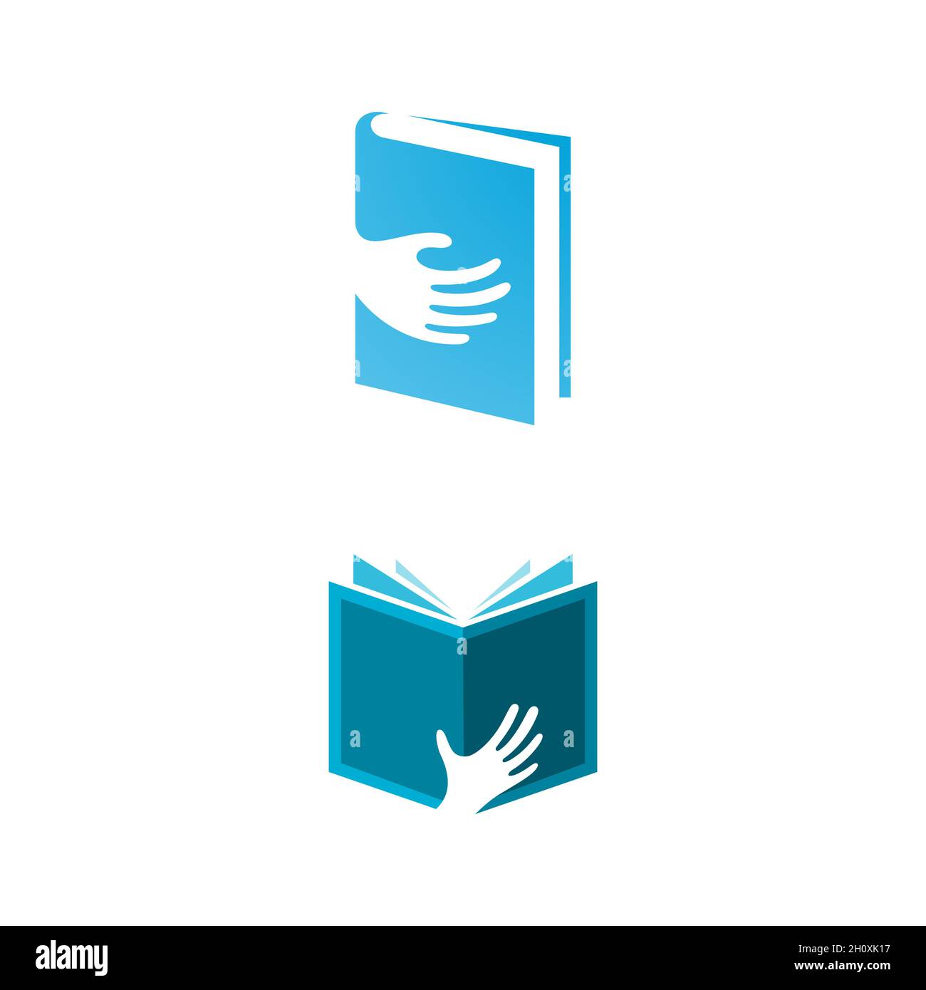 Book Vector icon design illustration Template Stock Photo - Alamy