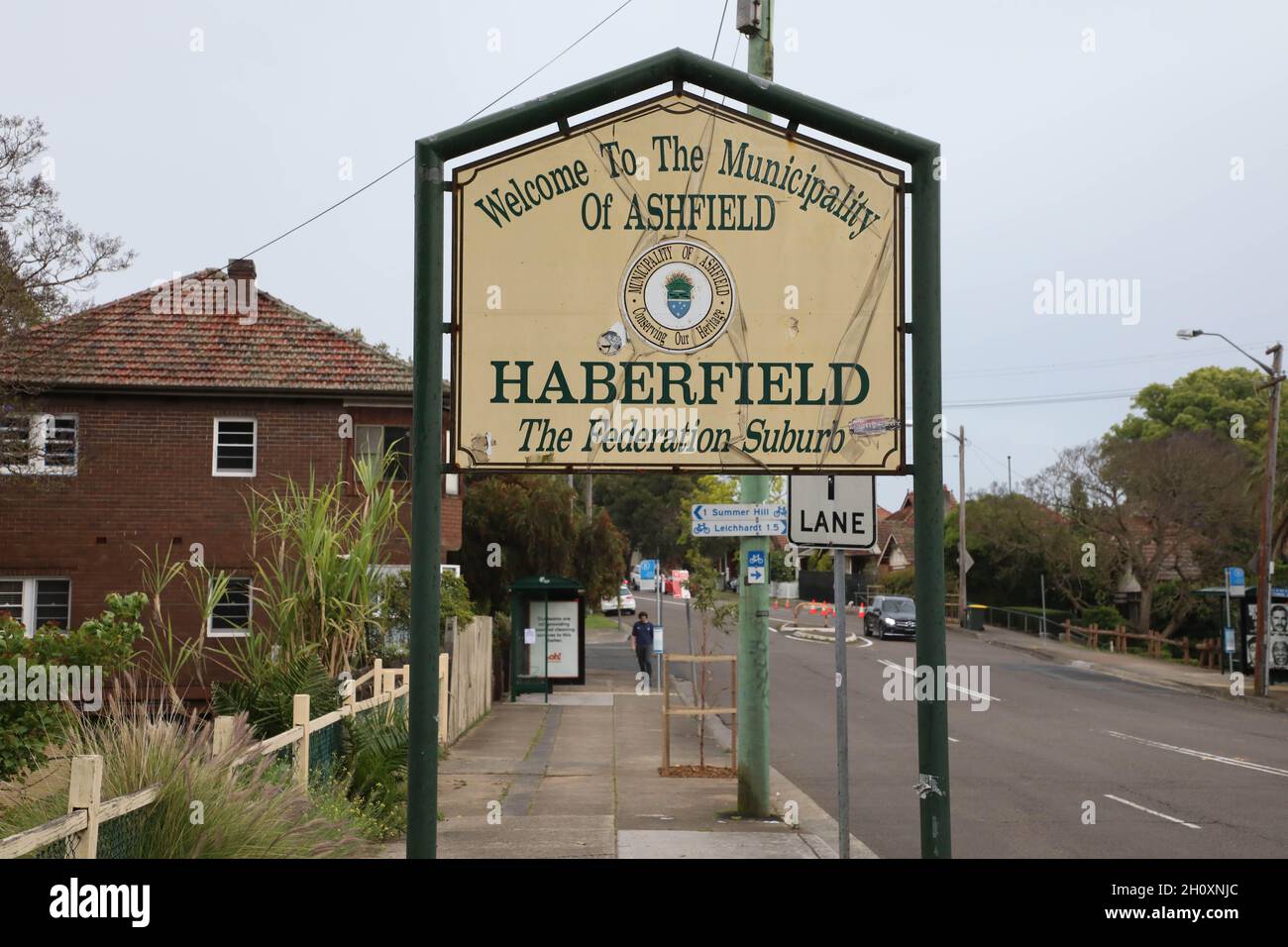 ‘Welcome to the Municipality of Ashfield Haberfield The Federation ...