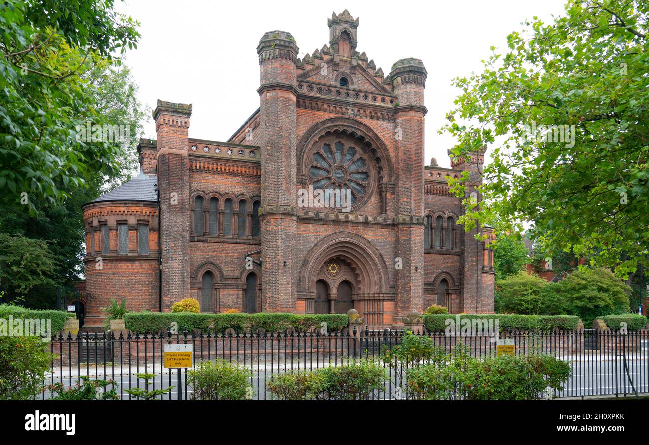 Princes Road Synagogue, Toxteth, Liverpool 8, Designed by Architects W