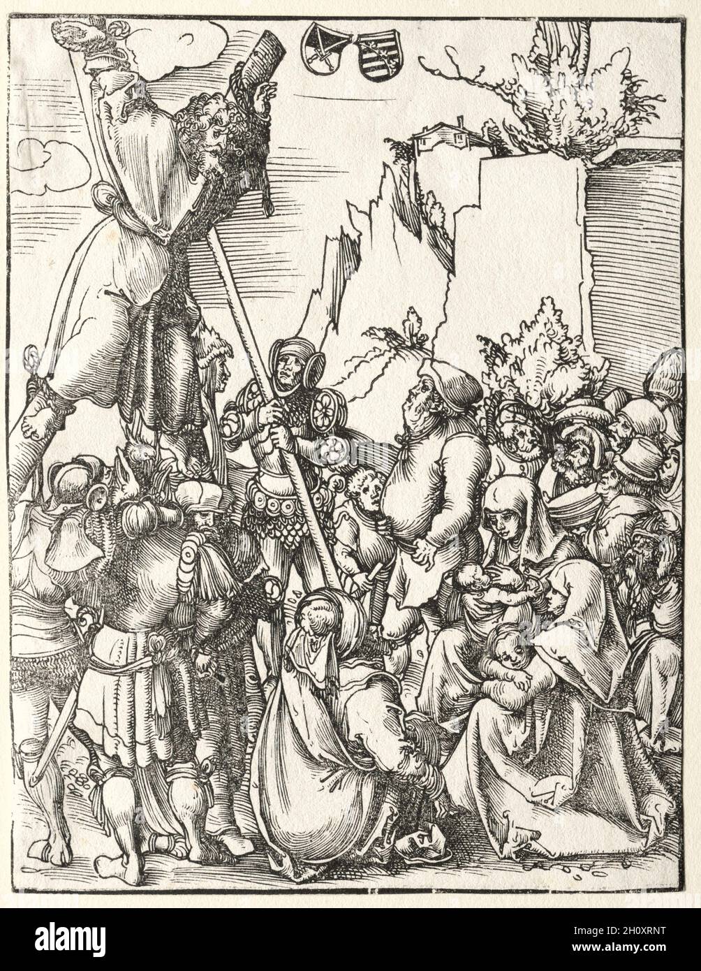 Martyrdom Series. Lucas Cranach (German, 14721553). Woodcut Stock