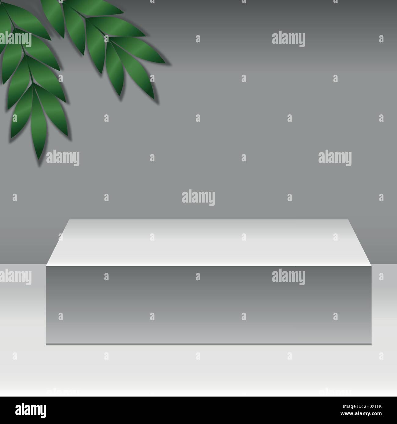 Light white spacious studio, web banner template for advertising ...