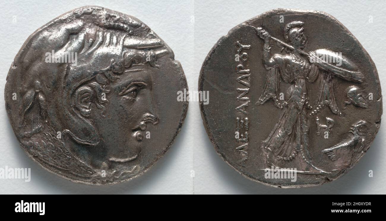 Ptolemy I Soter AR Tetradrachm - Alexander in Elephant Headdress