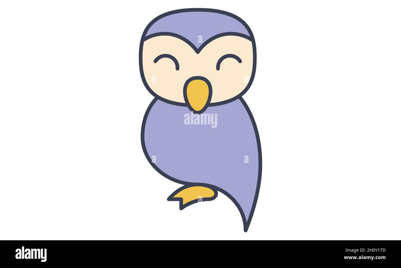 happy halloween owl icon vector illustration design Stock Vector