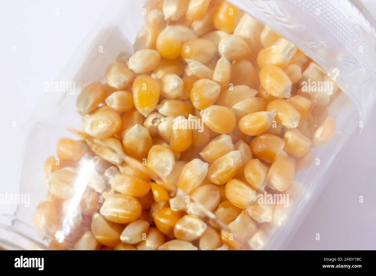 corn kernels in the jar Stock Photo Alamy