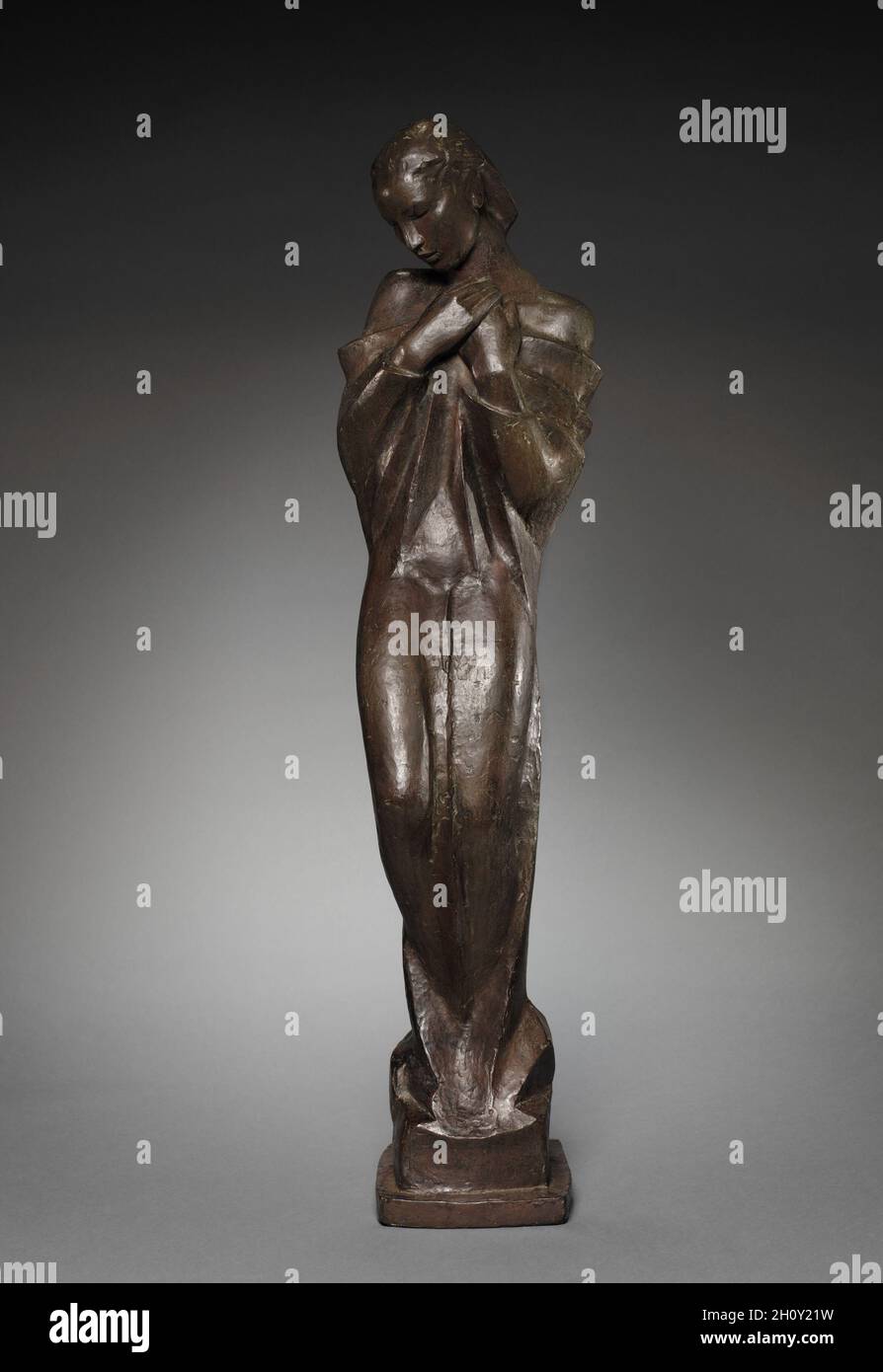 Adagio, 1923. George Kolbe (German, 1877-1947). Gilt bronze; overall ...