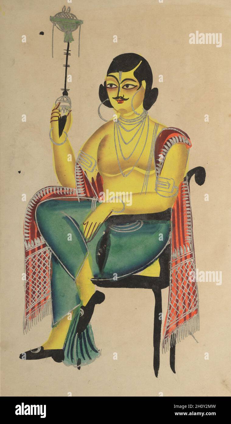 Bengali babu painting hires stock photography and images Alamy