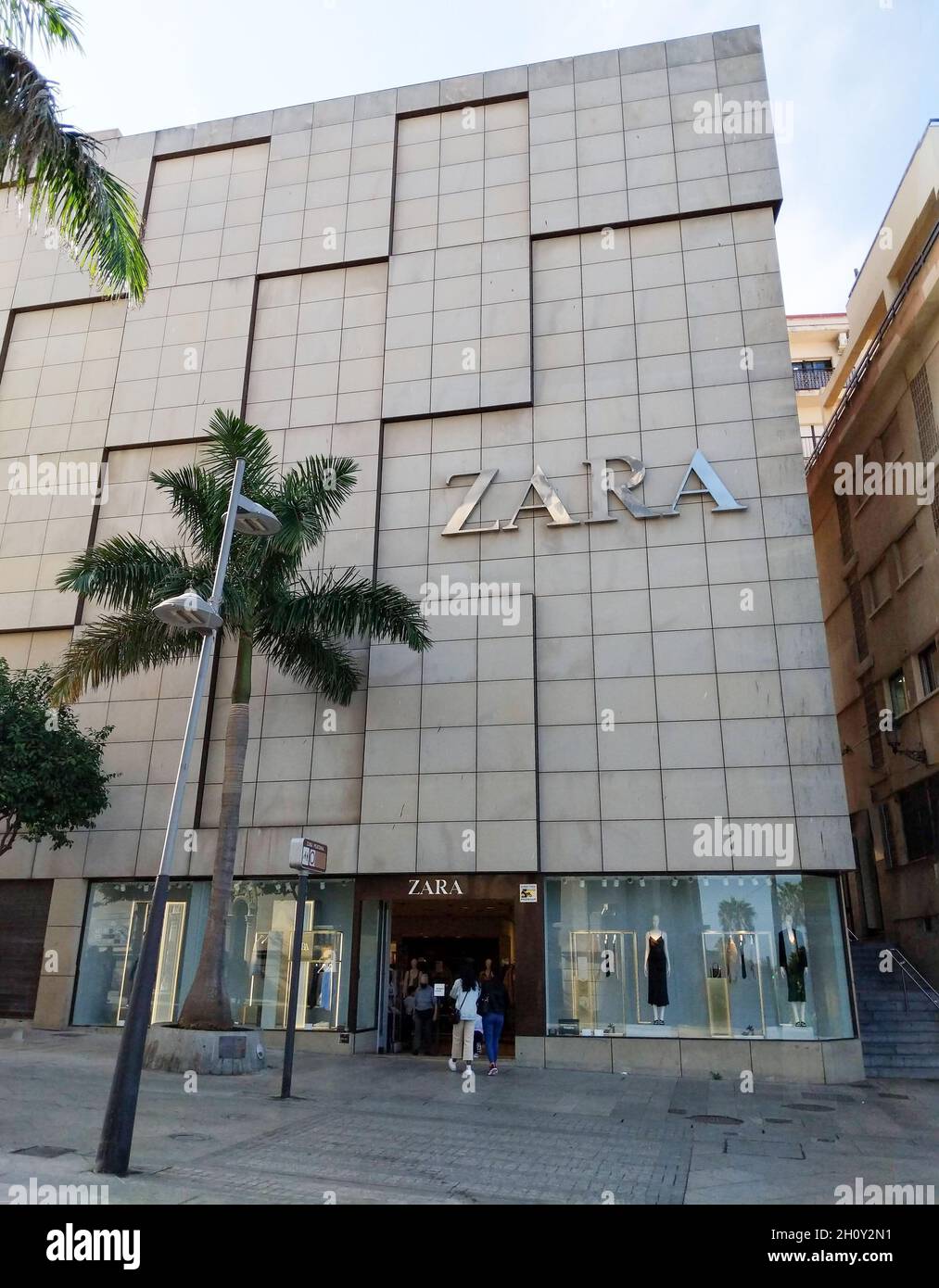Ceuta, Spain - October 15, 2021: Facade of Zara store in Ceuta, Spain Stock  Photo - Alamy