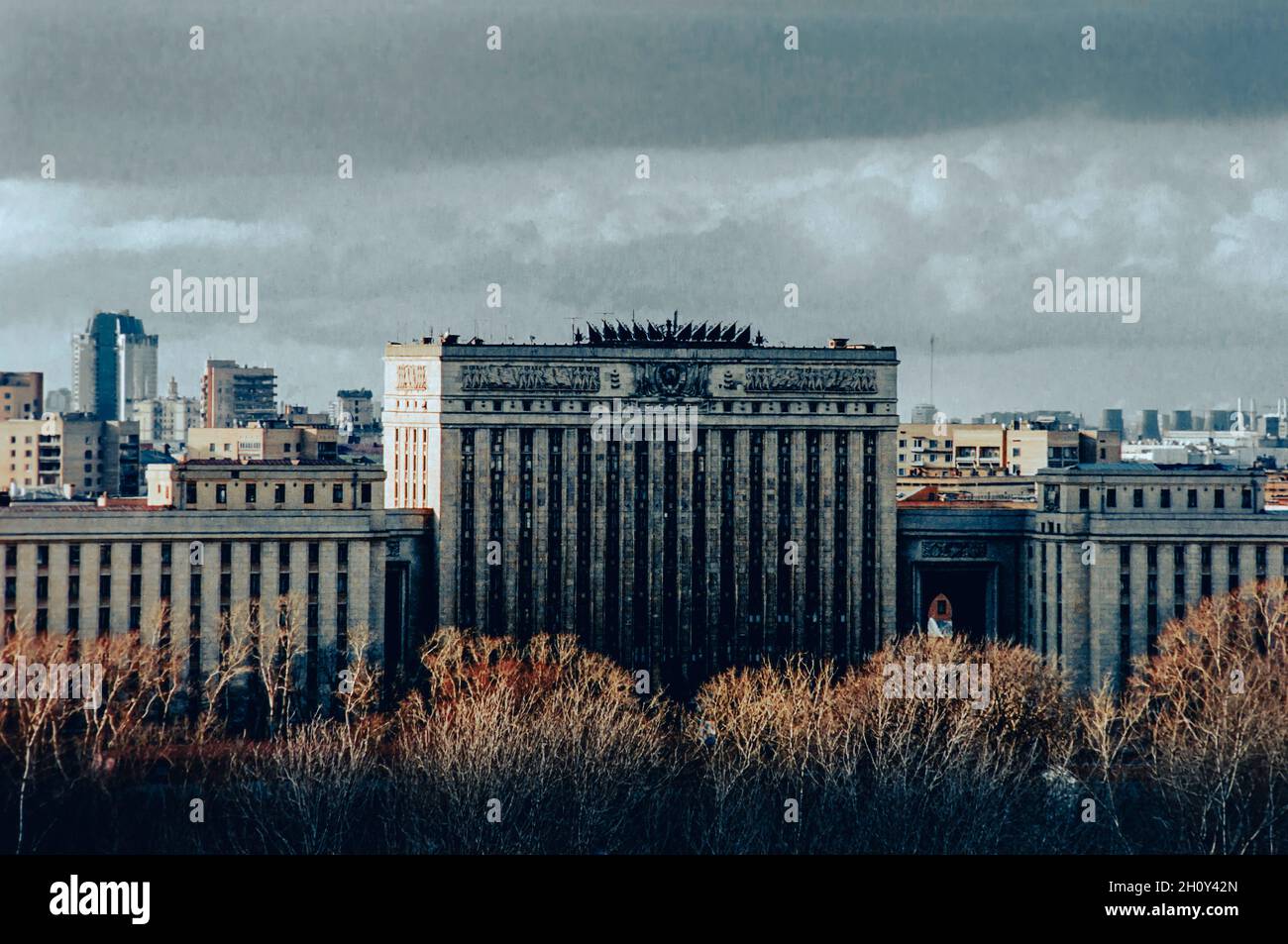 Russian Mod Russian ministry of defence hi-res stock photography and images - Alamy