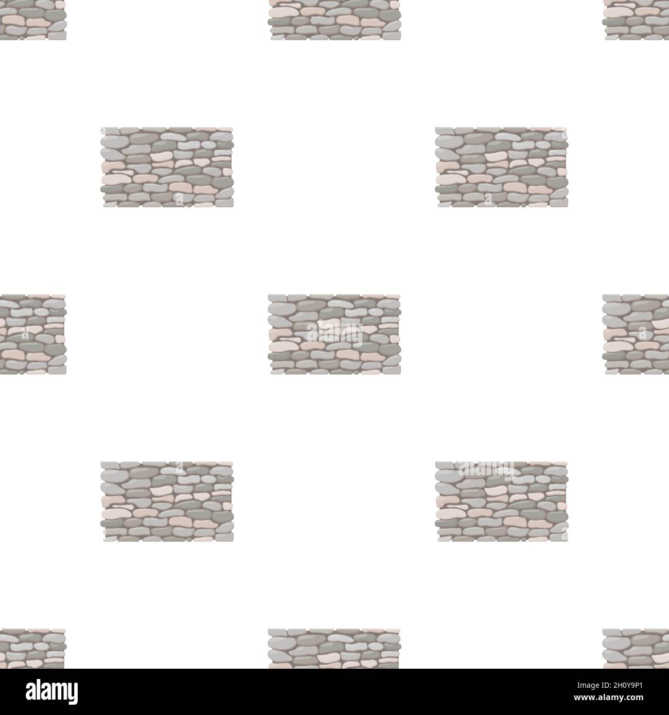 Stone fence pattern seamless background texture repeat wallpaper ...