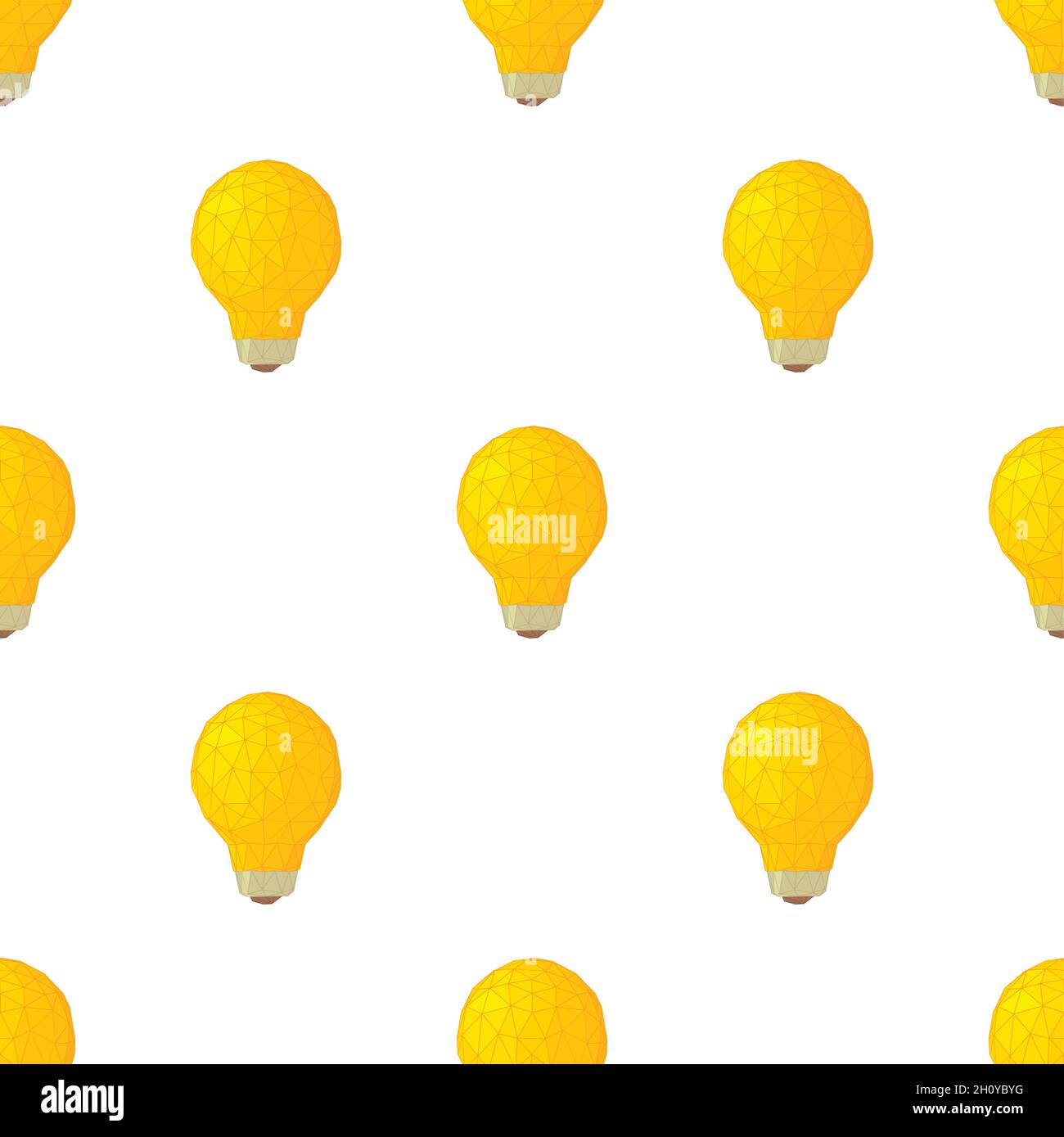 Light bulb with triangles pattern seamless background texture repeat ...