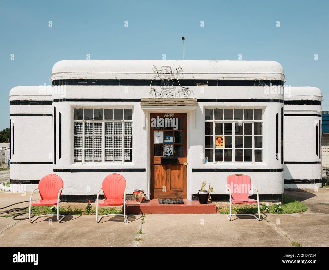 Boots Court Motel, on Route 66 in Carthage, Missouri Stock Photo Alamy