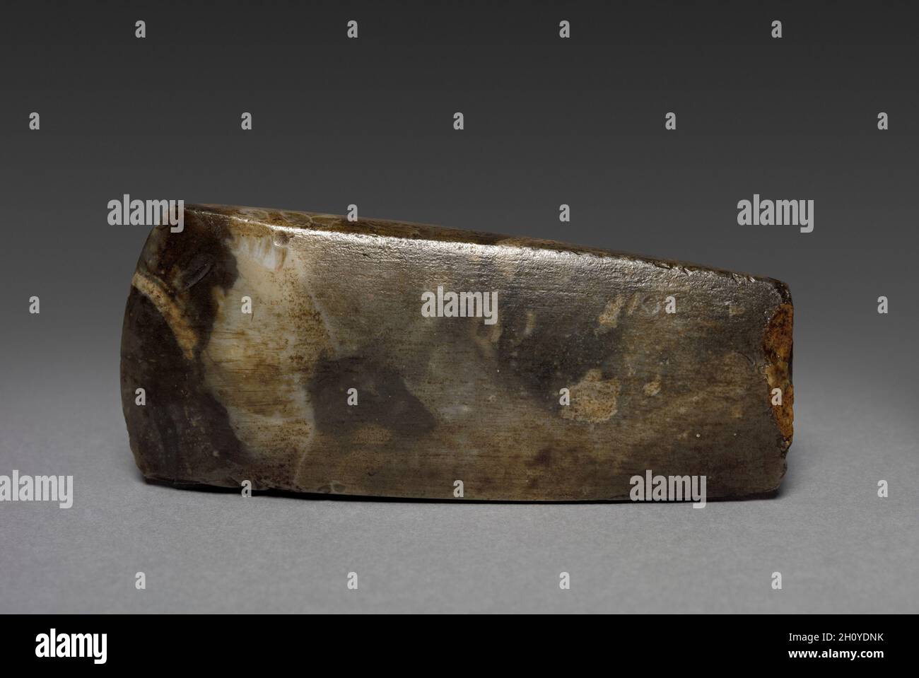 Hatchet, Neolithic Period. Germany, Austria, Celt, Neolithic. Flint; overall: 4.9 cm (1 15/16 in.). Stock Photo