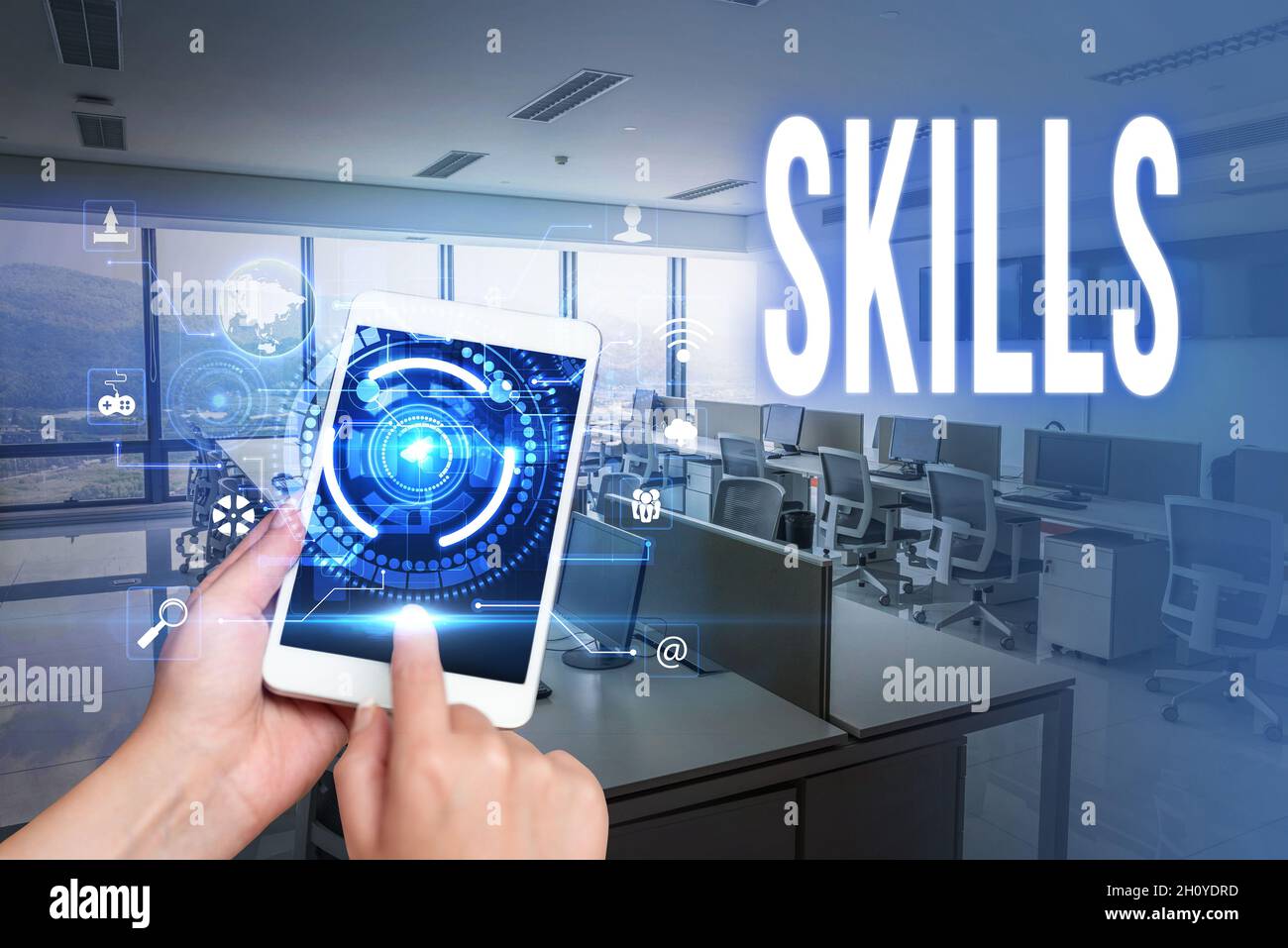 Sign displaying Skills. Business concept ability do something very well ...