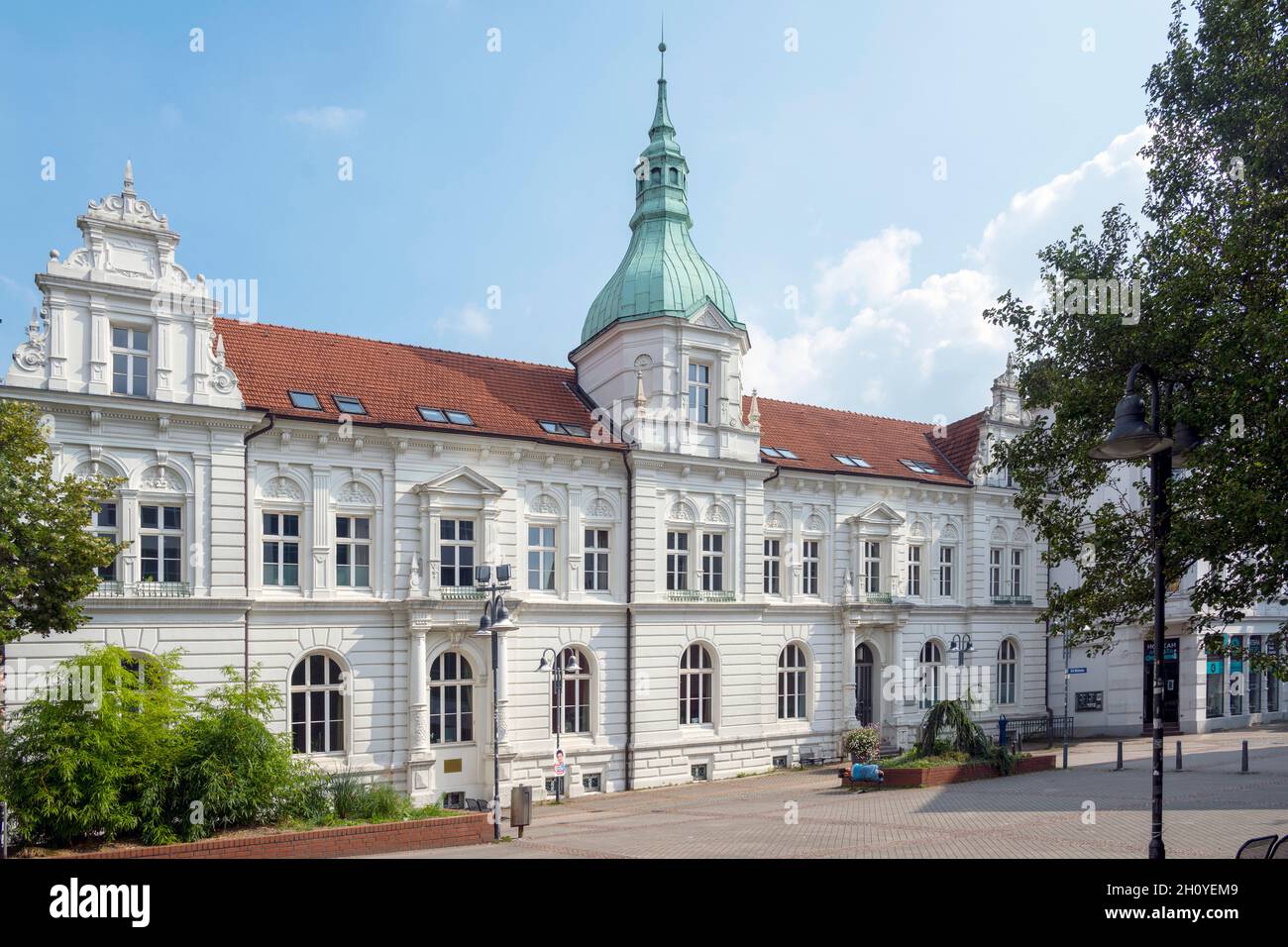 Deutschland, Nordrhein-Westfalen, Bochum-Wattenscheid, Altes Rathaus Stock Photo