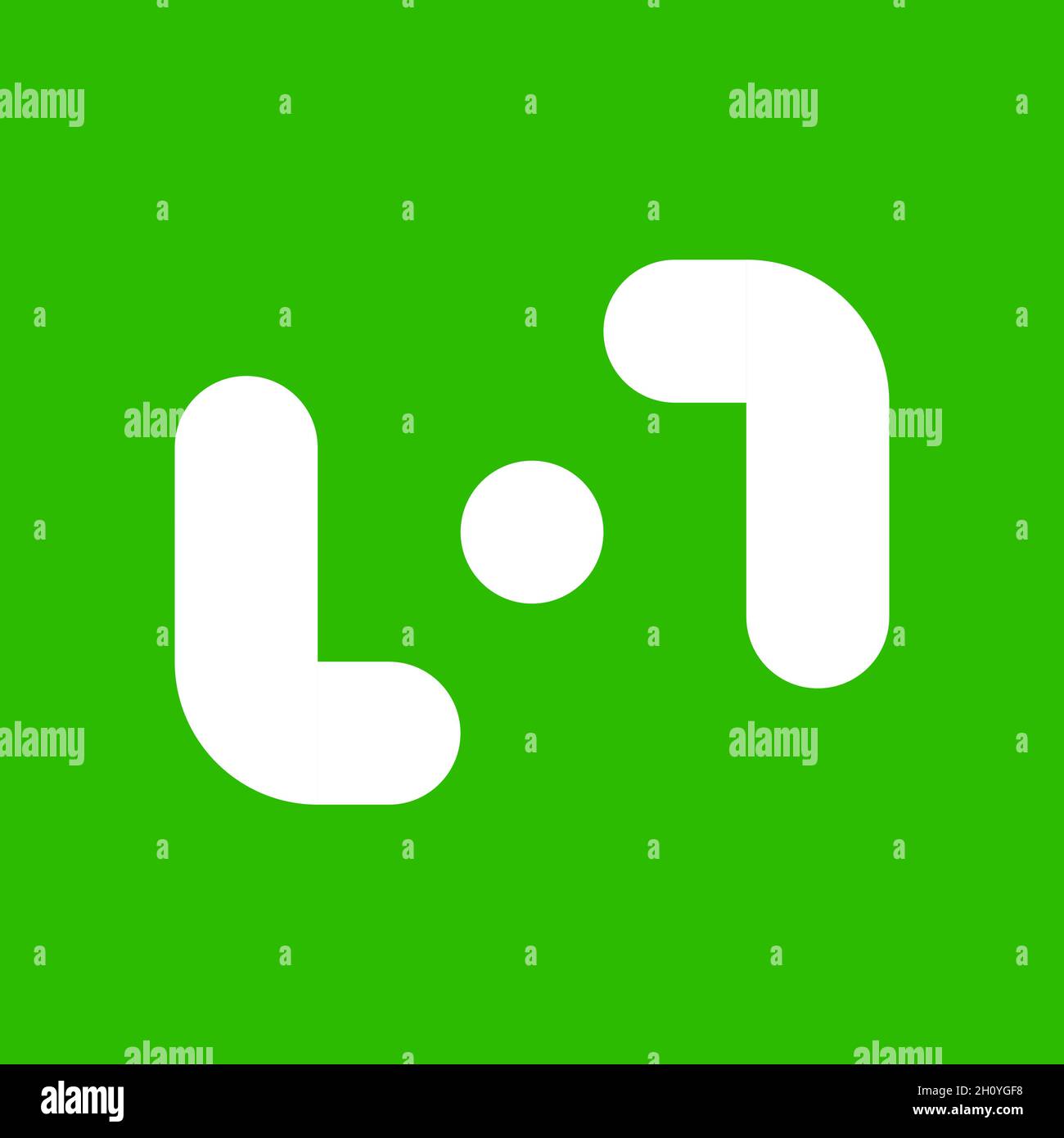 Abstract geometric icon with cross-hair like element for concentration ...