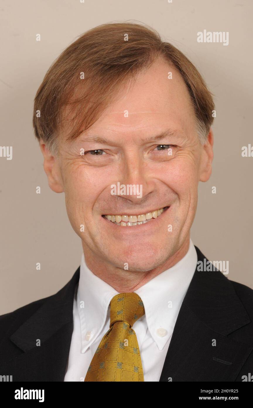 File photo dated 3/6/2009 of Conservative MP David Amess who has reportedly been stabbed several times at a surgery in his Southend West constituency. Issue date: Friday October 15, 2021. Stock Photo