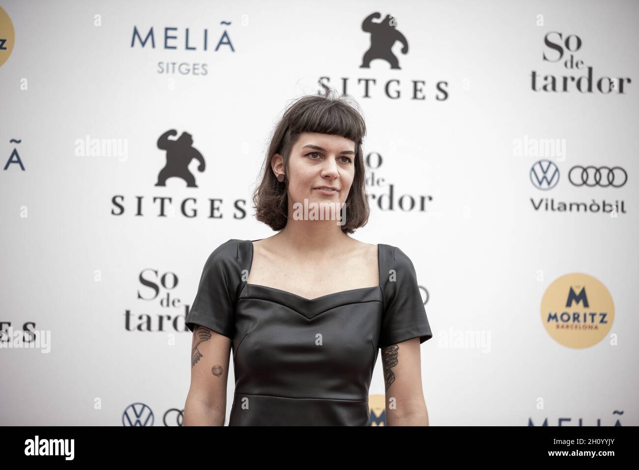 Corinna Rautenberg sitges 15-10-2021 la actriz presentó la película JACINTO Stock Photo