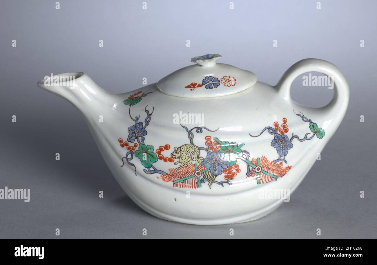 French Lidded Garniture Vase in the Kakiemon Style French Lidded Garniture Vase in the Kakiemon Style