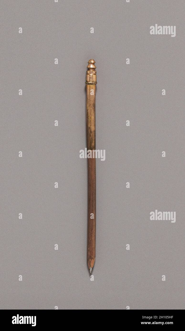 Pencil, c. 1770. England, 18th century. Luxurious personal objects were