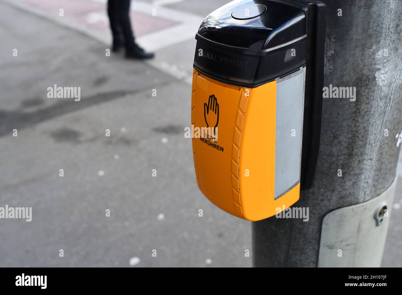 traffic light in Germany Stock Photo Alamy