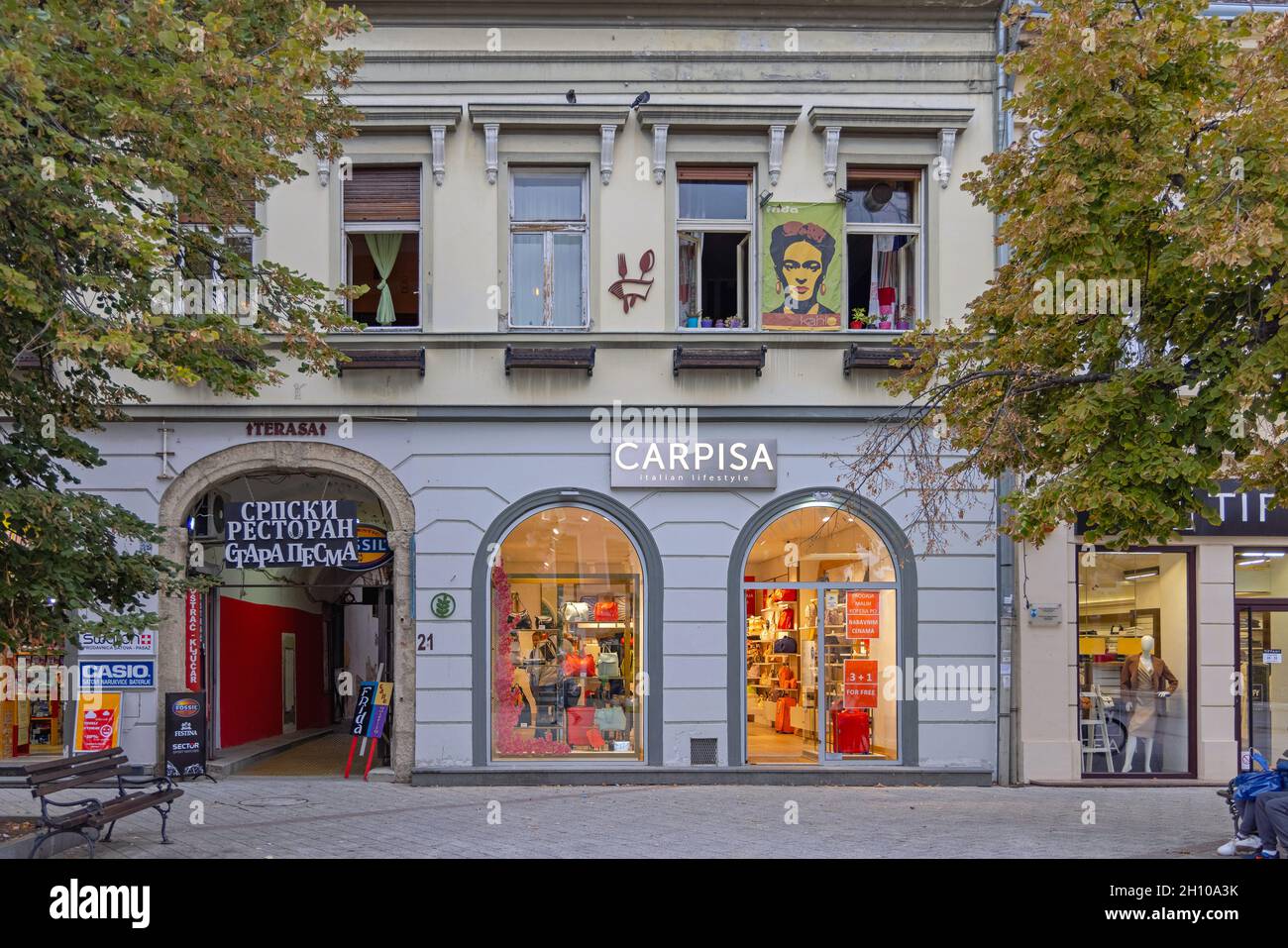 Novi Sad, Serbia - September 21, 2021: Italian Bags Carpisa Shop at Zmaj  Jovina Street in Novi Sad Stock Photo - Alamy
