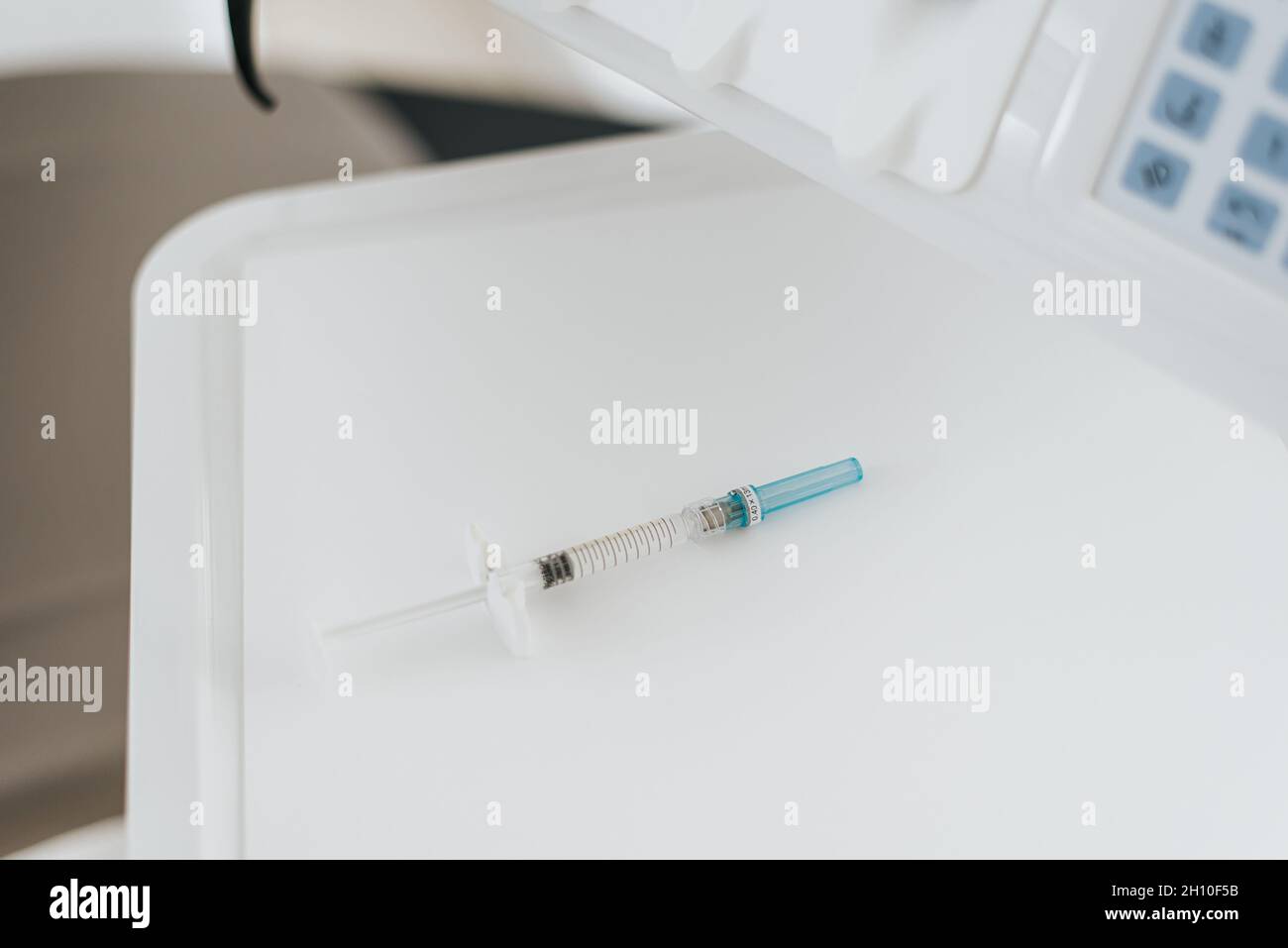 Doctor's office with medical instruments Stock Photo - Alamy